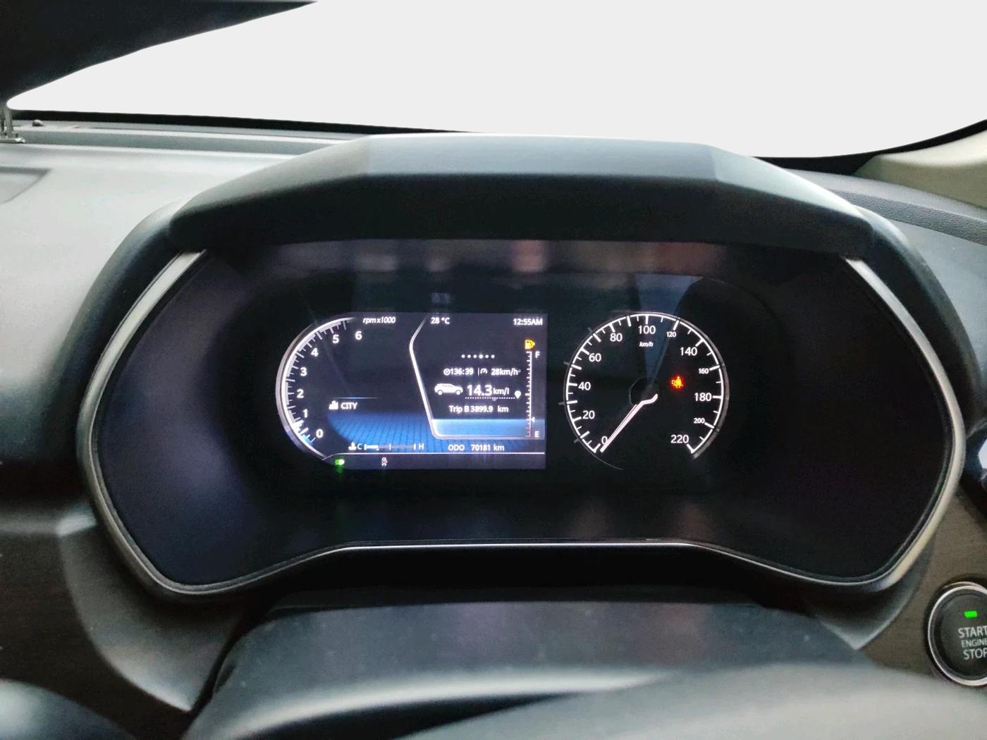 2019 Tata Harrier XZ 2.0L, Diesel, Manual, 70,181 km, interior