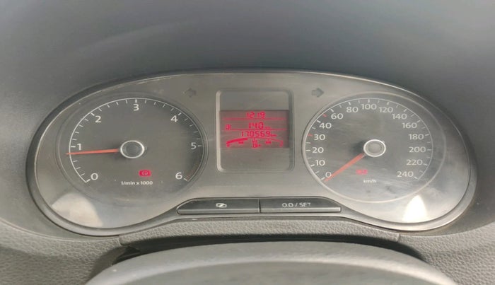 2013 Volkswagen Polo HIGHLINE DIESEL, Diesel, Manual, 1,70,569 km, interior