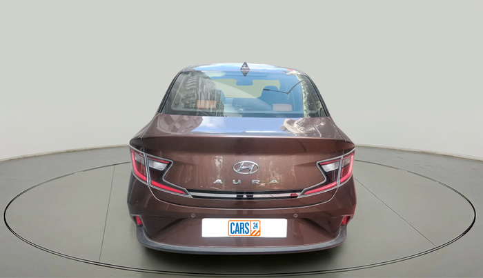 2020 Hyundai AURA SX PLUS 1.2 AMT, Petrol, Automatic, 26,795 km, exterior