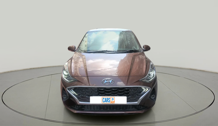 2020 Hyundai AURA SX PLUS 1.2 AMT, Petrol, Automatic, 26,795 km, exterior