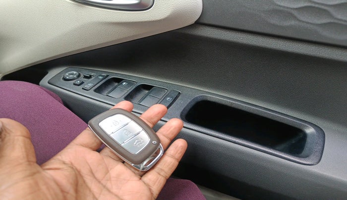 2020 Hyundai AURA SX PLUS 1.2 AMT, Petrol, Automatic, 26,795 km, interior