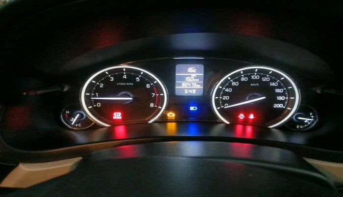 2015 Maruti Ciaz VXI, Petrol, Manual, 90,475 km, interior