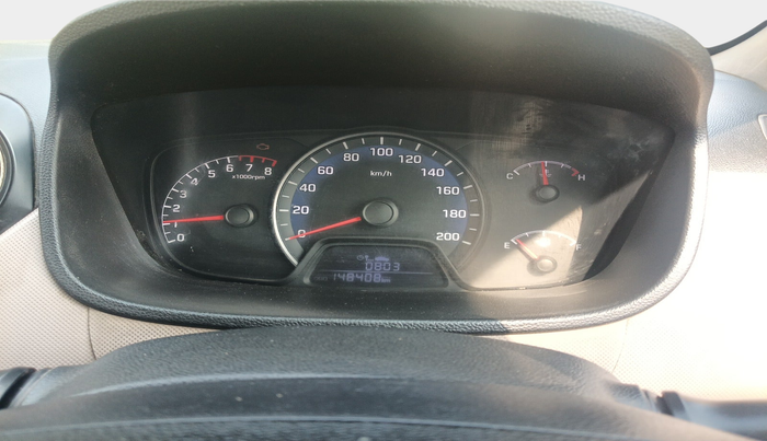 2015 Hyundai Xcent BASE 1.2, Petrol, Manual, 1,48,408 km, interior