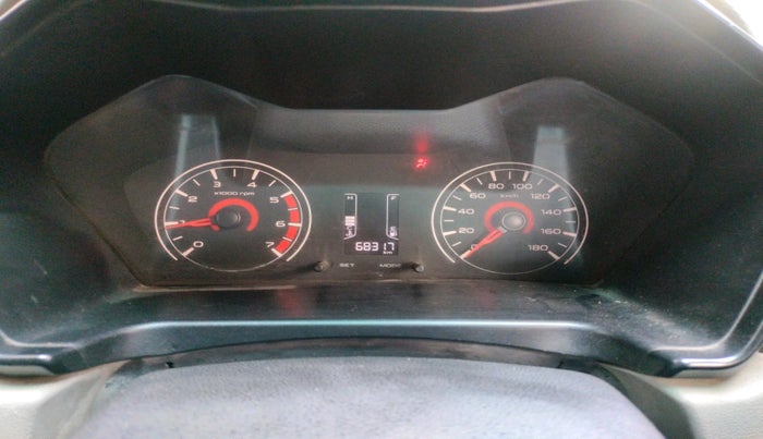 2016 Mahindra Kuv100 K2 PLUS 6 STR, Petrol, Manual, 68,317 km, interior