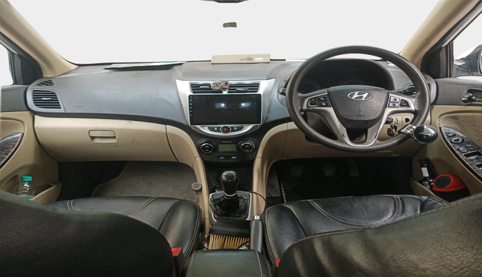 2012 Hyundai Verna FLUIDIC 1.6 VTVT SX, Petrol, Manual, 1,19,074 km, interior