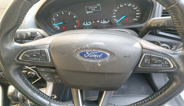 2018 Ford Ecosport TITANIUM + 1.5L PETROL AT, Petrol, Automatic, 87,614 km, interior