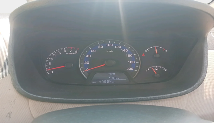2018 Hyundai XCENT PRIME T  VTVT CNG, Petrol, Manual, 47,884 km, interior