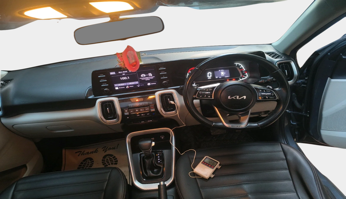 2022 KIA SONET HTX ANNIVERSARY EDITION 1.5 AT, Diesel, Automatic, 74,505 km, interior