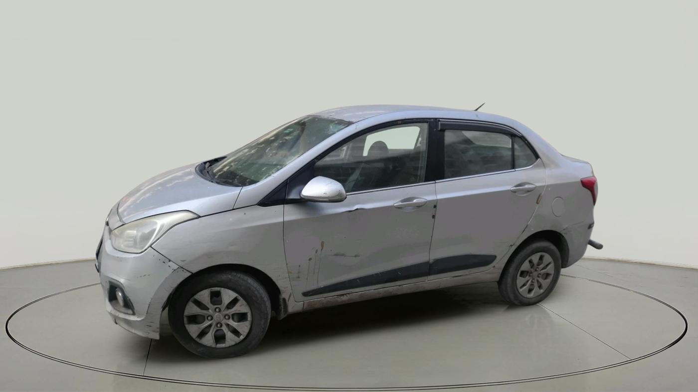 2014 Hyundai Xcent S 1.2, CNG, Manual, 1,83,247 km, exterior
