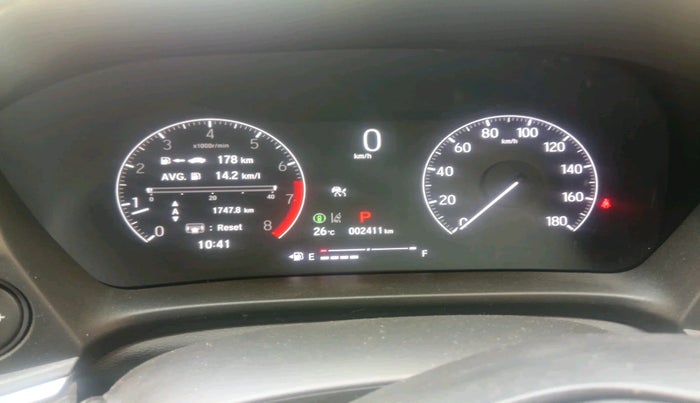 2025 Honda Amaze ZX 1.2 Petrol CVT, Petrol, Automatic, 2,411 km, interior