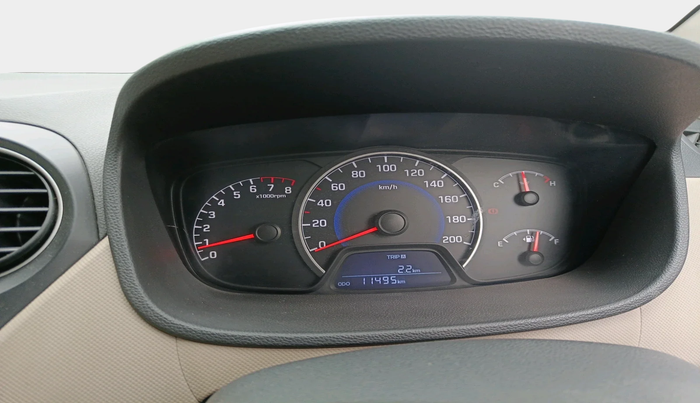 2014 Hyundai Grand i10 MAGNA 1.2 KAPPA VTVT, Petrol, Manual, 11,495 km, interior