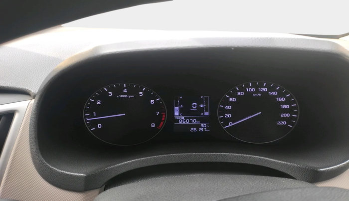 2017 Hyundai Creta E PLUS 1.6 PETROL, Petrol, Manual, 26,197 km, interior