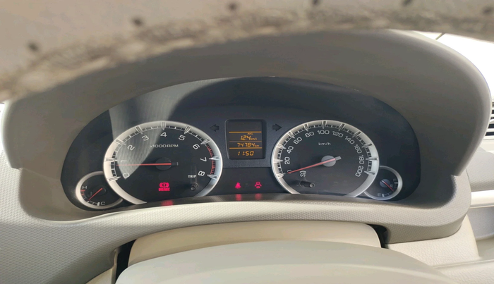 2017 Maruti Ertiga VXI, Petrol, Manual, 1,150 km, interior