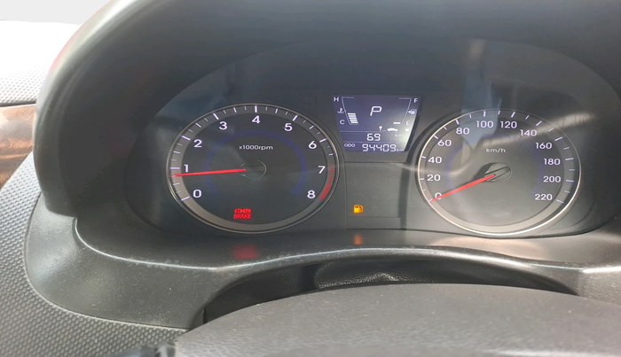 2014 Hyundai Verna FLUIDIC 1.6 VTVT SX AT, Petrol, Automatic, 94,409 km, interior