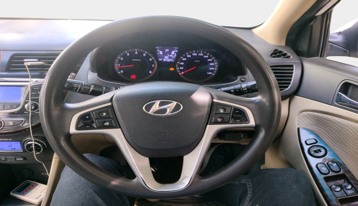 2014 Hyundai Verna FLUIDIC 1.6 VTVT SX AT, Petrol, Automatic, 94,409 km, interior