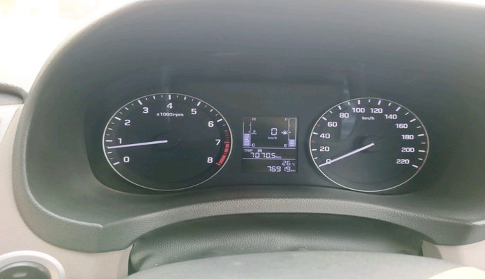 2017 Hyundai Creta SX PLUS 1.6 PETROL, Petrol, Manual, 76,919 km, interior