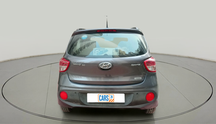 2017 Hyundai Grand i10 SPORTZ (O) AT 1.2 KAPPA VTVT, Petrol, Automatic, 36,082 km, exterior