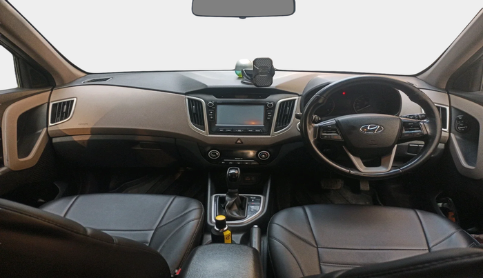 2017 Hyundai Creta SX PLUS AT 1.6 DIESEL, Diesel, Automatic, 1,25,822 km, interior