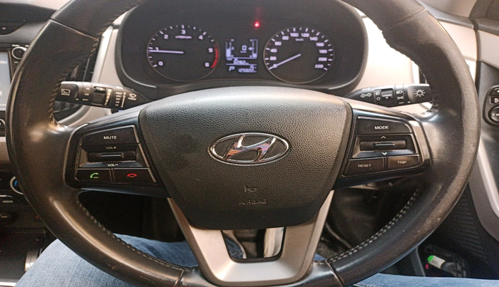 2017 Hyundai Creta SX PLUS AT 1.6 DIESEL, Diesel, Automatic, 1,25,822 km, interior