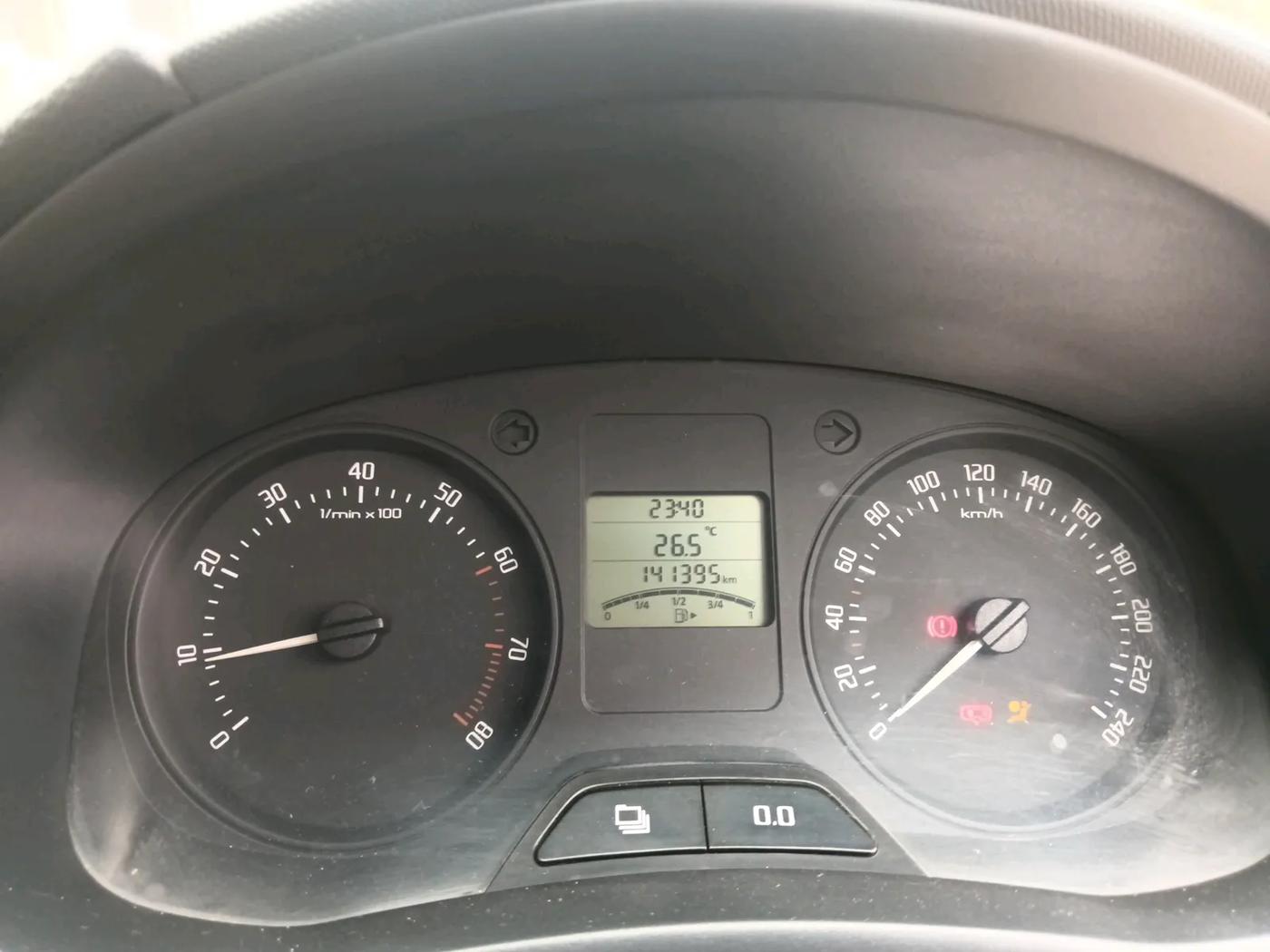 2011 Skoda Fabia ACTIVE 1.2 MPI, Petrol, Manual, 1,41,405 km, interior