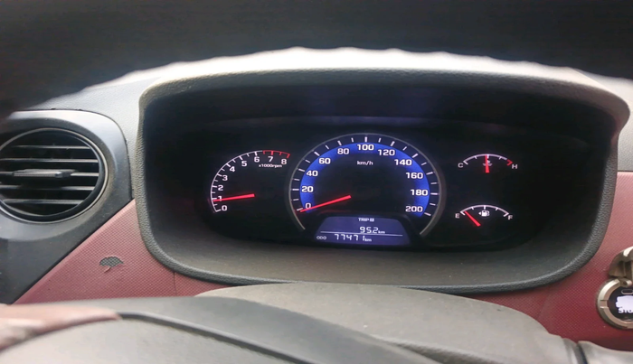 2014 Hyundai Grand i10 MAGNA 1.2 KAPPA VTVT, Petrol, Manual, 77,471 km, interior