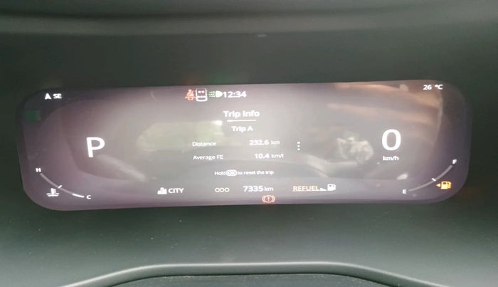 2024 Tata Curvv Accomplished S 1.2 Petrol 7DCA, Petrol, Automatic, 7,335 km, interior