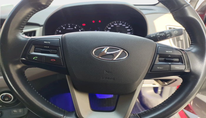 2016 Hyundai Creta SX PLUS AT 1.6 PETROL, Petrol, Automatic, 40,757 km, interior