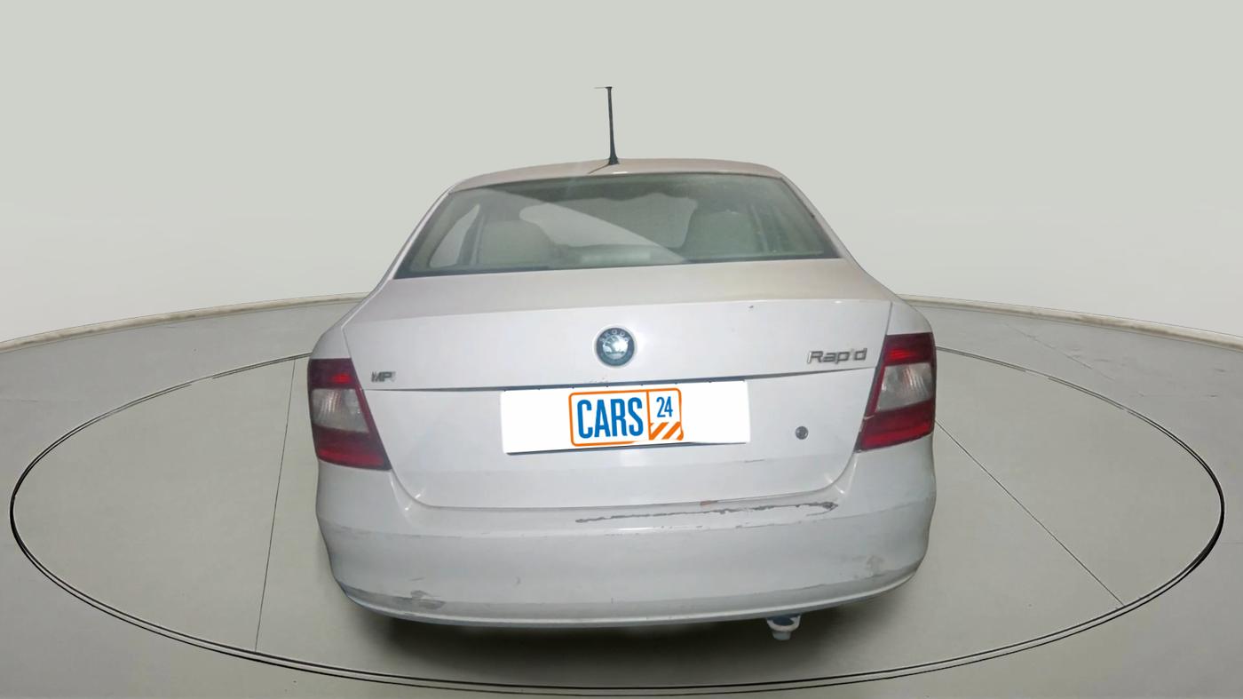 2012 Skoda Rapid ELEGANCE 1.6 MPI AT, Petrol, Automatic, 1,10,251 km, exterior