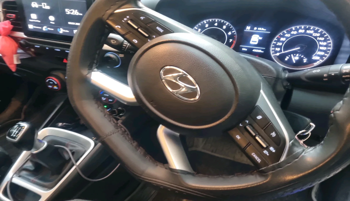 2021 Hyundai VENUE SX 1.0 TURBO IMT DUAL TONE SPORT, Petrol, Manual, 43,265 km, interior