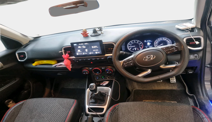 2021 Hyundai VENUE SX 1.0 TURBO IMT DUAL TONE SPORT, Petrol, Manual, 43,265 km, interior