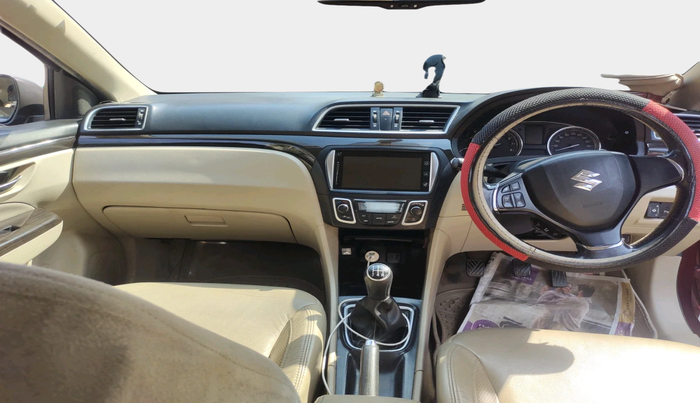 2017 Maruti Ciaz ALPHA 1.4 PETROL, CNG, Manual, 1,11,339 km, interior