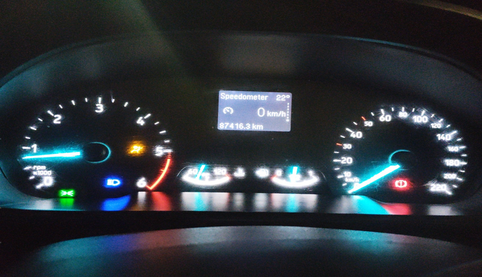 2018 Ford Ecosport TITANIUM 1.5L DIESEL, Diesel, Manual, 87,416 km, interior