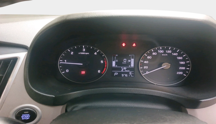 2018 Hyundai Creta SX PLUS AT 1.6 DIESEL, Diesel, Automatic, 97,617 km, interior