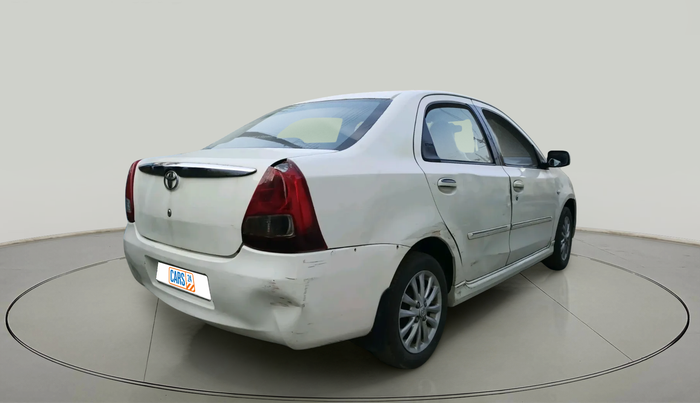 2011 Toyota Etios V, Petrol, Manual, 1,23,685 km, exterior