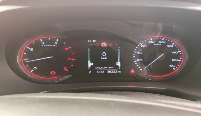 2021 Mahindra Thar LX D AT 4WD HT, Diesel, Automatic, 36,222 km, interior