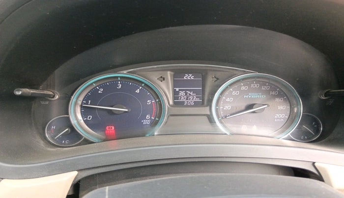 2017 Maruti Ciaz DELTA DIESEL 1.3, Diesel, Manual, 1,30,193 km, interior