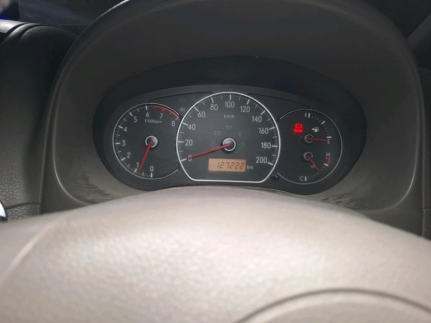 2011 Maruti SX4 VXI, CNG, Manual, 1,27,222 km, interior