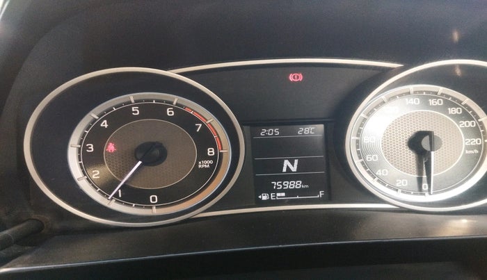 2017 Maruti Dzire VXI, Petrol, Manual, 75,988 km, interior