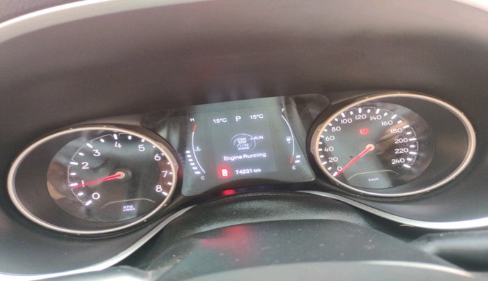 2017 Jeep Compass LIMITED 1.4 PETROL AT, Petrol, Automatic, 74,231 km, interior