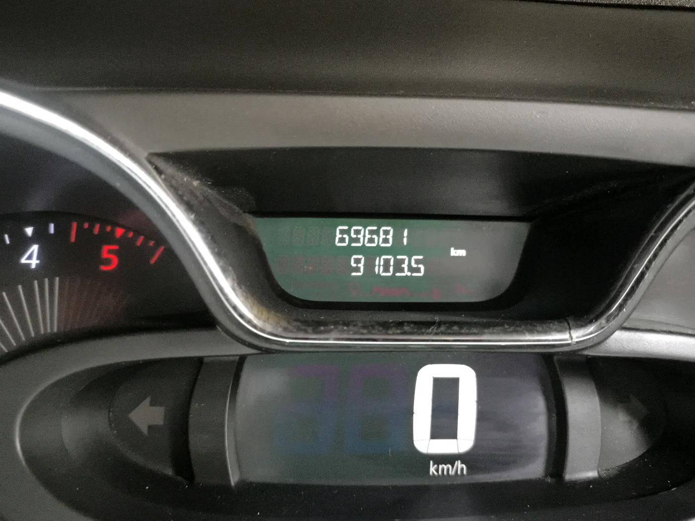 2017 Renault Captur PLATINE MONO DIESEL, Diesel, Manual, 69,681 km, interior