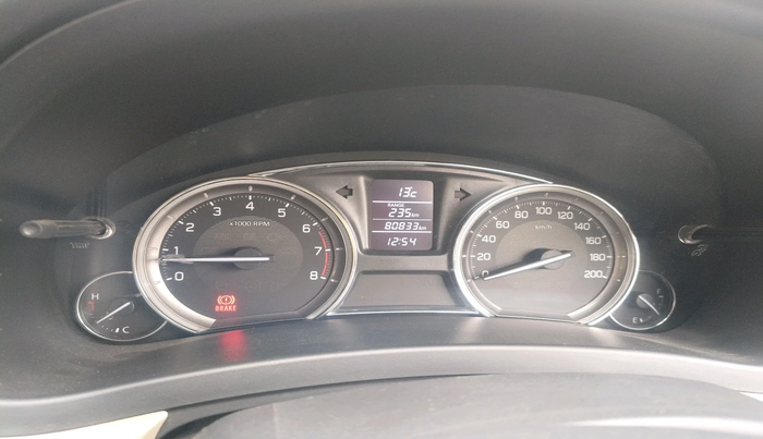 2017 Maruti Ciaz ZXI+, Petrol, Manual, 80,833 km, interior