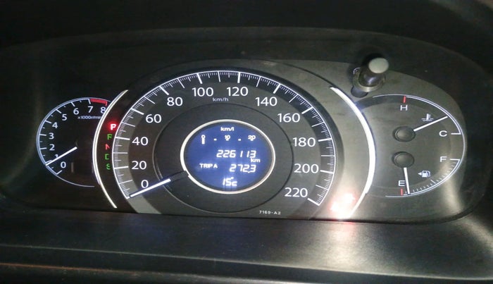 2013 Honda CRV 2.4L 4WD AVN AT, Petrol, Automatic, 2,26,113 km, interior