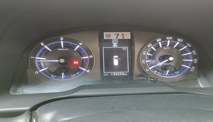 2017 Toyota Innova Crysta 2.4 ZX AT 7 STR, Diesel, Automatic, 1,34,255 km, interior