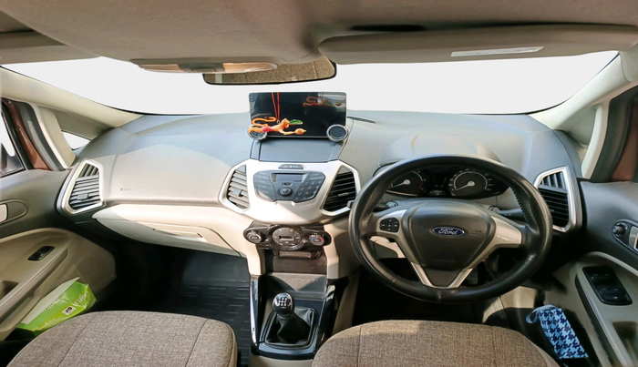 2016 Ford Ecosport AMBIENTE 1.5L DIESEL, Diesel, Manual, 1,02,721 km, interior