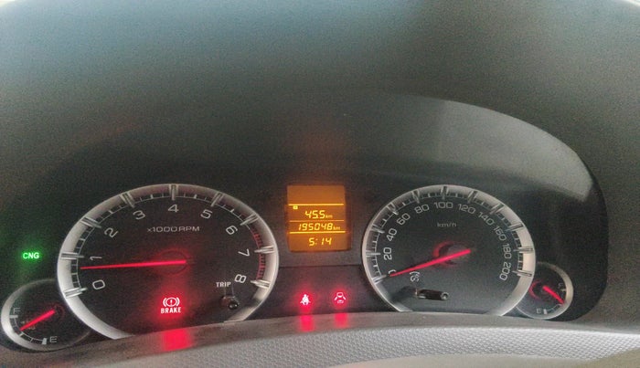 2017 Maruti Ertiga VXI CNG, Petrol, Manual, 1,95,048 km, interior