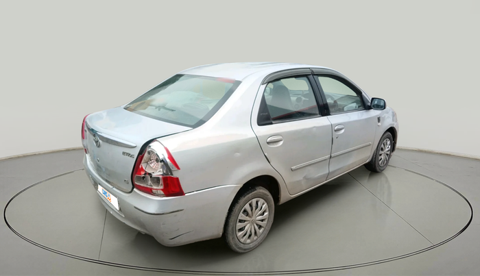 2011 Toyota Etios G, Petrol, Manual, 83,695 km, exterior