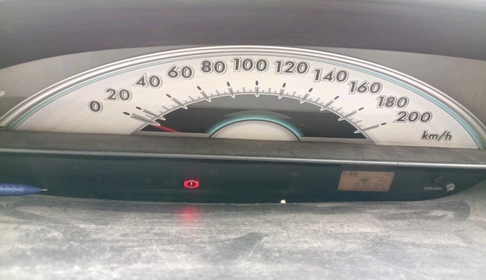 2011 Toyota Etios G, Petrol, Manual, 83,695 km, interior