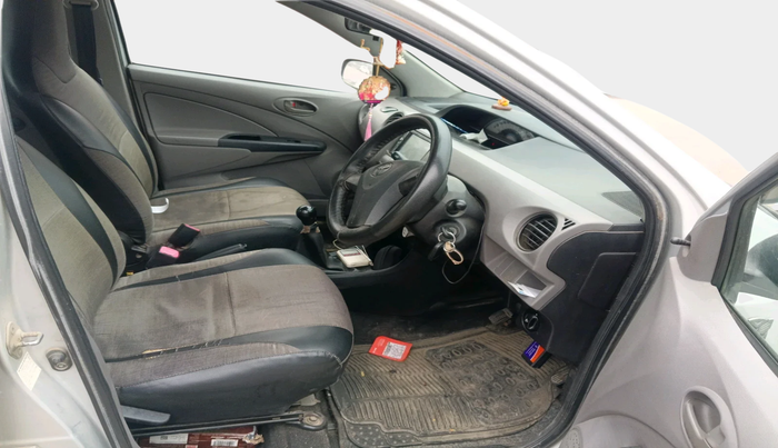 2011 Toyota Etios G, Petrol, Manual, 83,695 km, interior