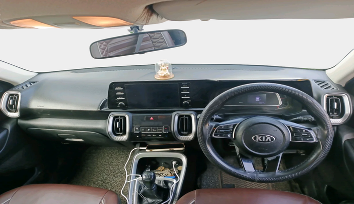 2020 KIA SONET HTK PLUS 1.2, Petrol, Manual, 1,08,917 km, interior