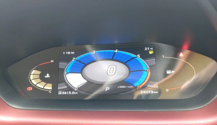 2023 Nissan MAGNITE XV TURBO CVT RED EDITION, Petrol, Automatic, 24,273 km, interior